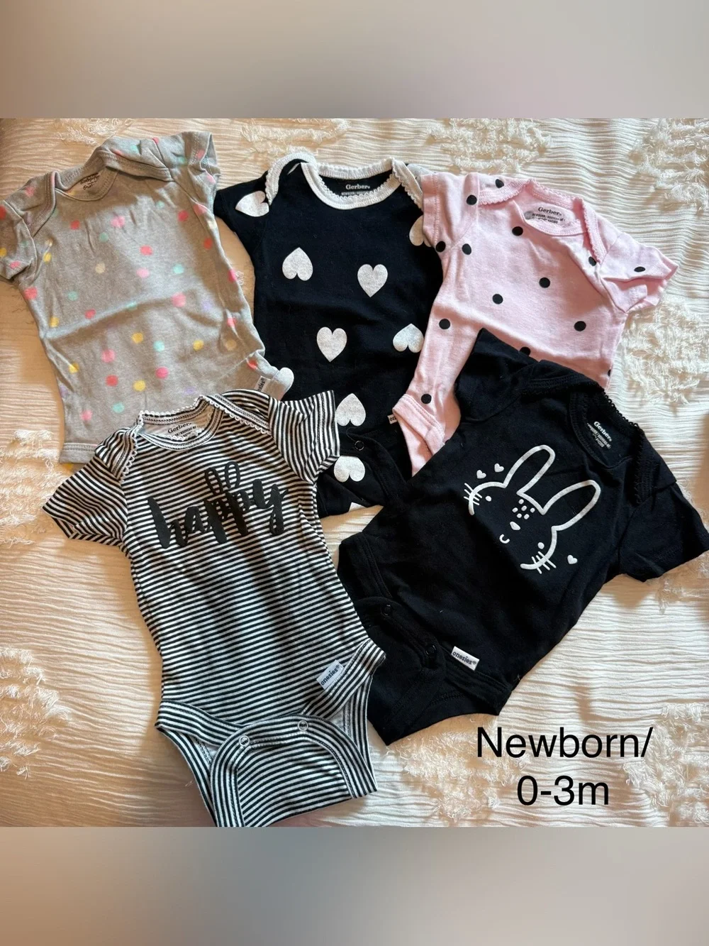 Baby girl 27 items size NB-12 months